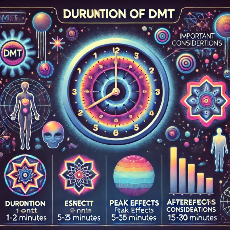 Hoe lang werkt DMT