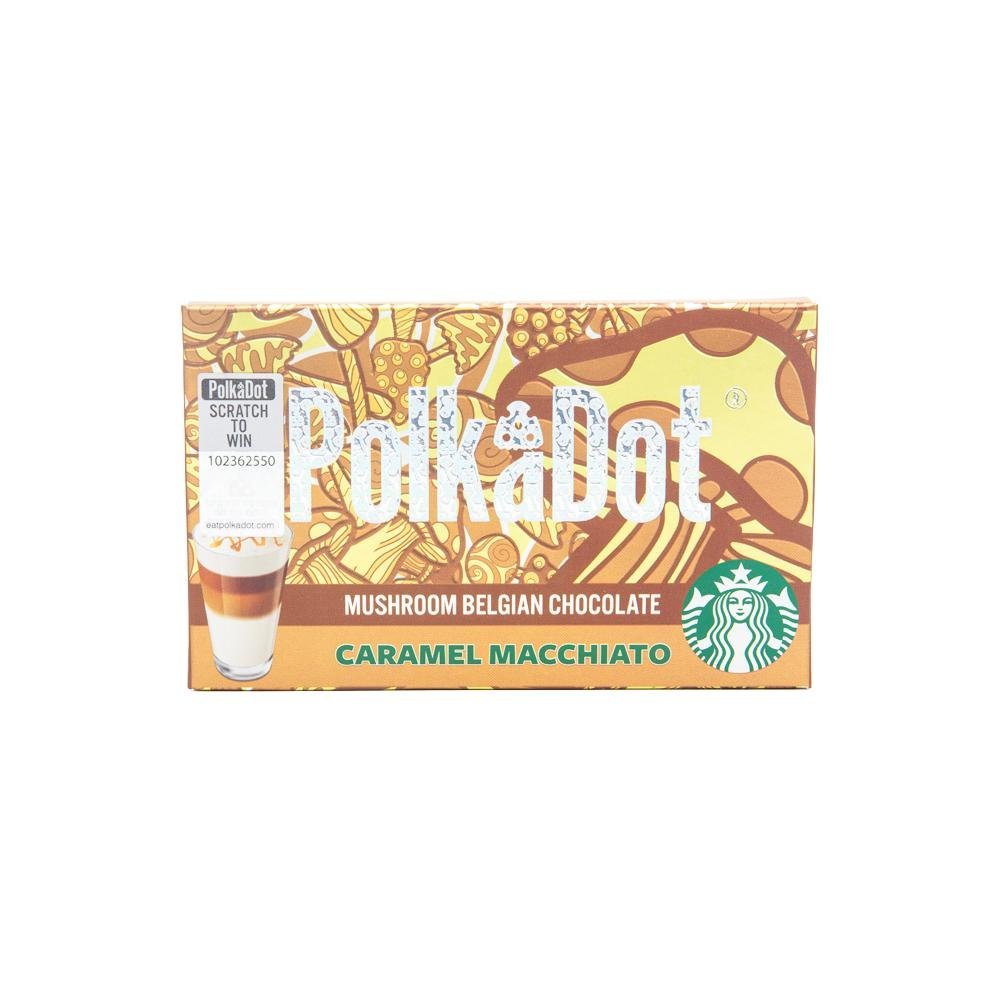 Polkadot Chocoladereep Karamel Macchiato Polkadot Chocoladereep Karamel Macchiato