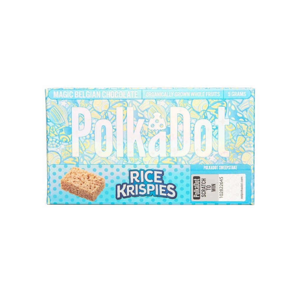Polkadot Rice Krispies Chocolate Bar Polkadot Rice Krispies Chocolate Bar