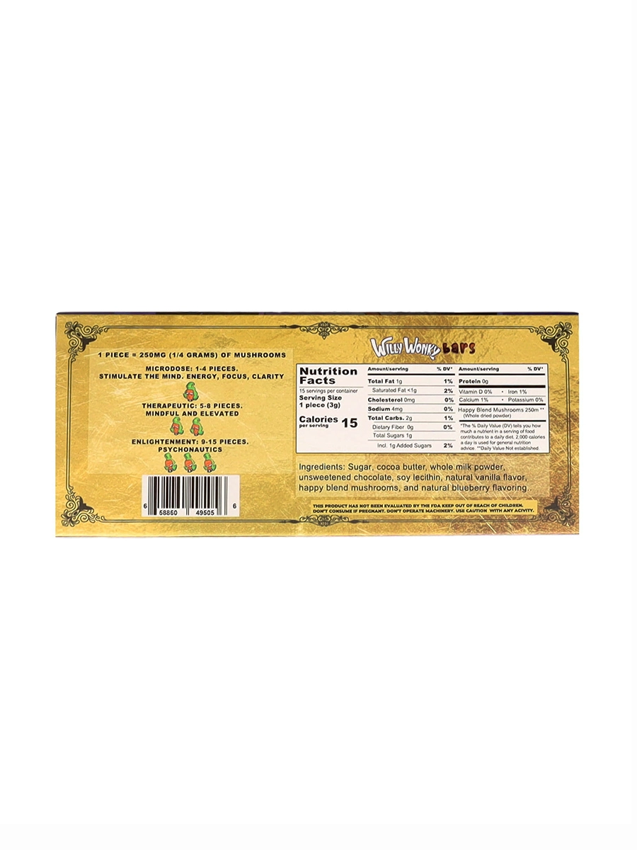 Blueberry Willy Wonky Happy Blend Bars Blueberry Willy Wonky Happy Blend Bars