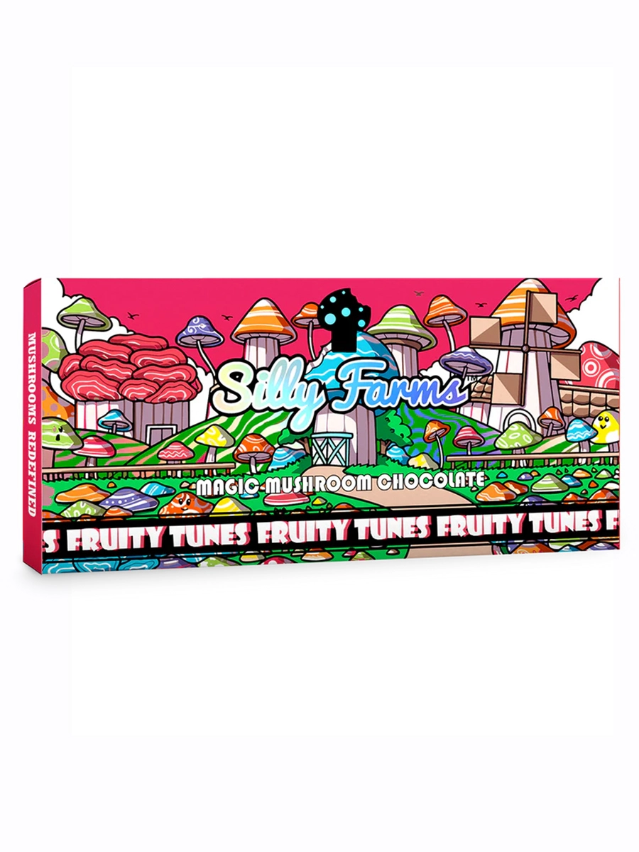 Fruity Tunes Silly Farms Magic Mushroom Chocolate 7G Fruity Tunes Silly Farms Magic Mushroom Chocolate 7G