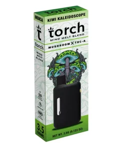 Kiwi Kaleidoscope Torch Mind Melt Mushroom x THC-A Blend Vape 3.5G