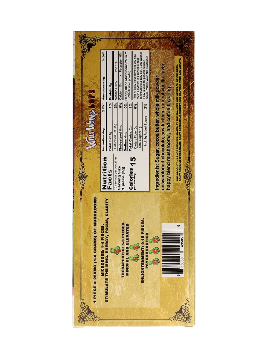 Mystery Willy Wonky Happy Blend Bars Mystery Willy Wonky Happy Blend Bars