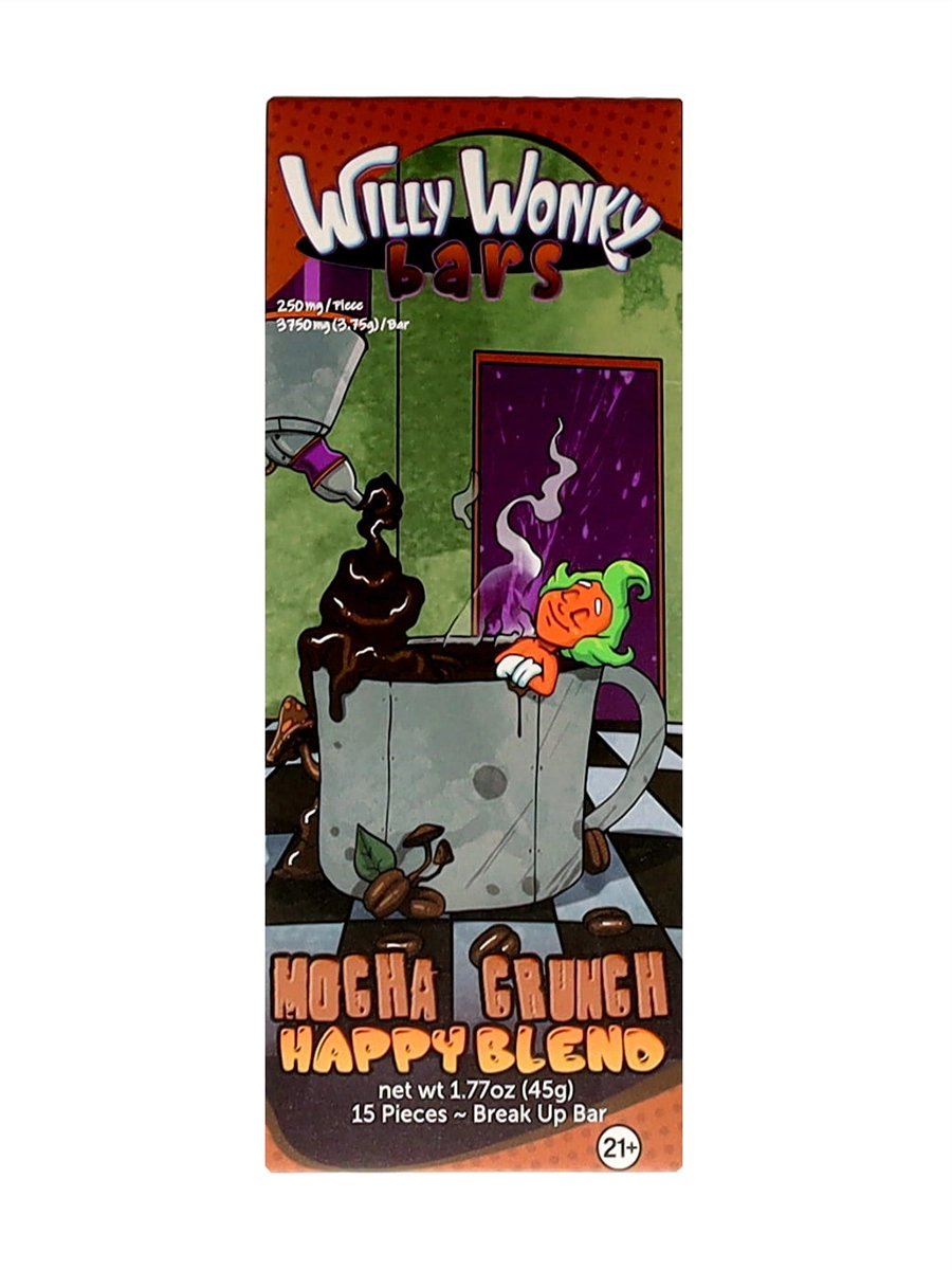 Mocha Crunch Willy Wonky Happy Blend Bars Mocha Crunch Willy Wonky Happy Blend Bars